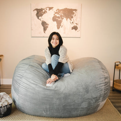 Fuf® 7Ft Foam Bean Bag Chair