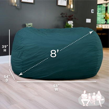 Fuf® 8Ft Giant Bean Bag