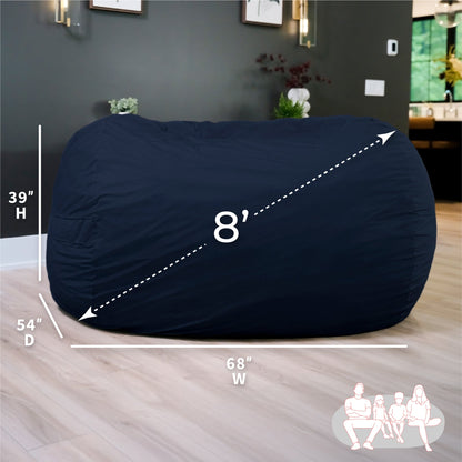 Fuf® 8Ft Giant Bean Bag