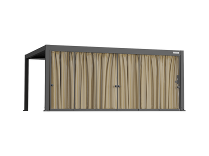 Curtain for Glass Door for FlexPatio Pergola