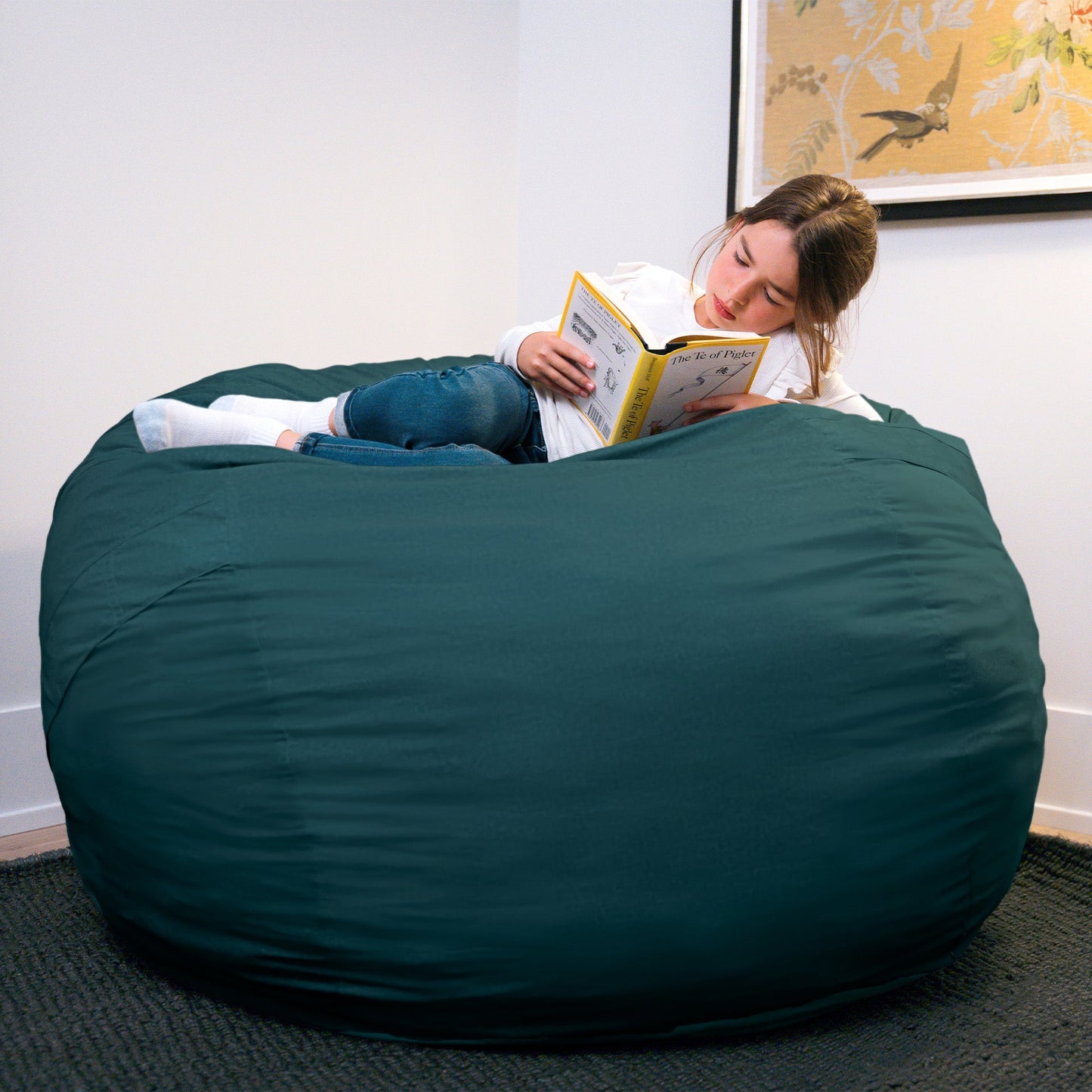 Fuf® 5Ft Foam Bean Bag Chair