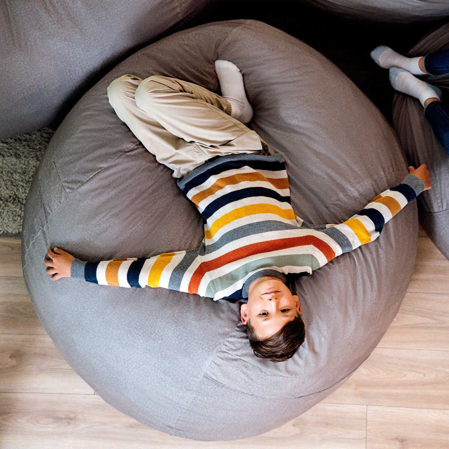 Fuf® 5Ft Foam Bean Bag Chair