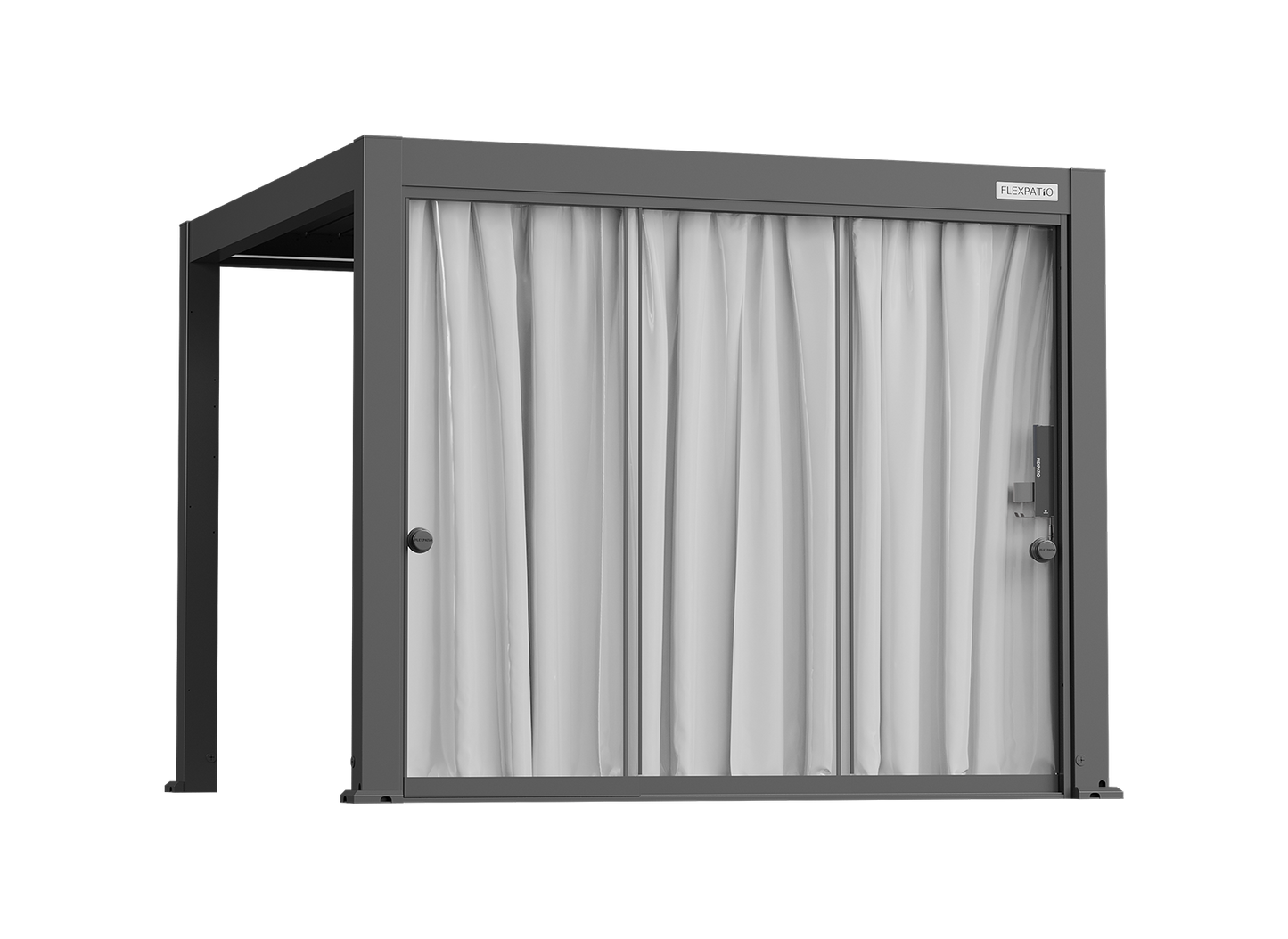 Curtain for Glass Door for FlexPatio Pergola