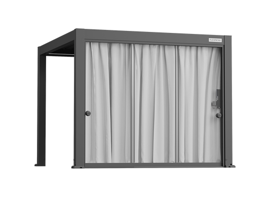 Curtain for Glass Door for FlexPatio Pergola