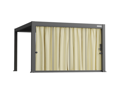 Curtain for Glass Door for FlexPatio Pergola