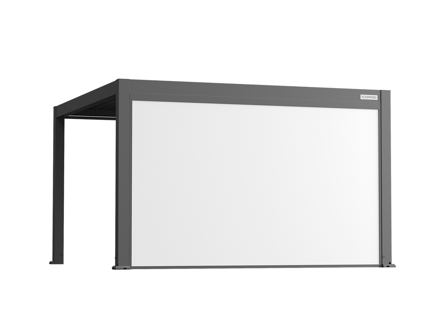 Motorized Projection Screen for FlexPatio Pergolas