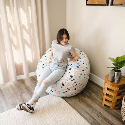 Fuf® 4Ft Foam Bean Bag Chair