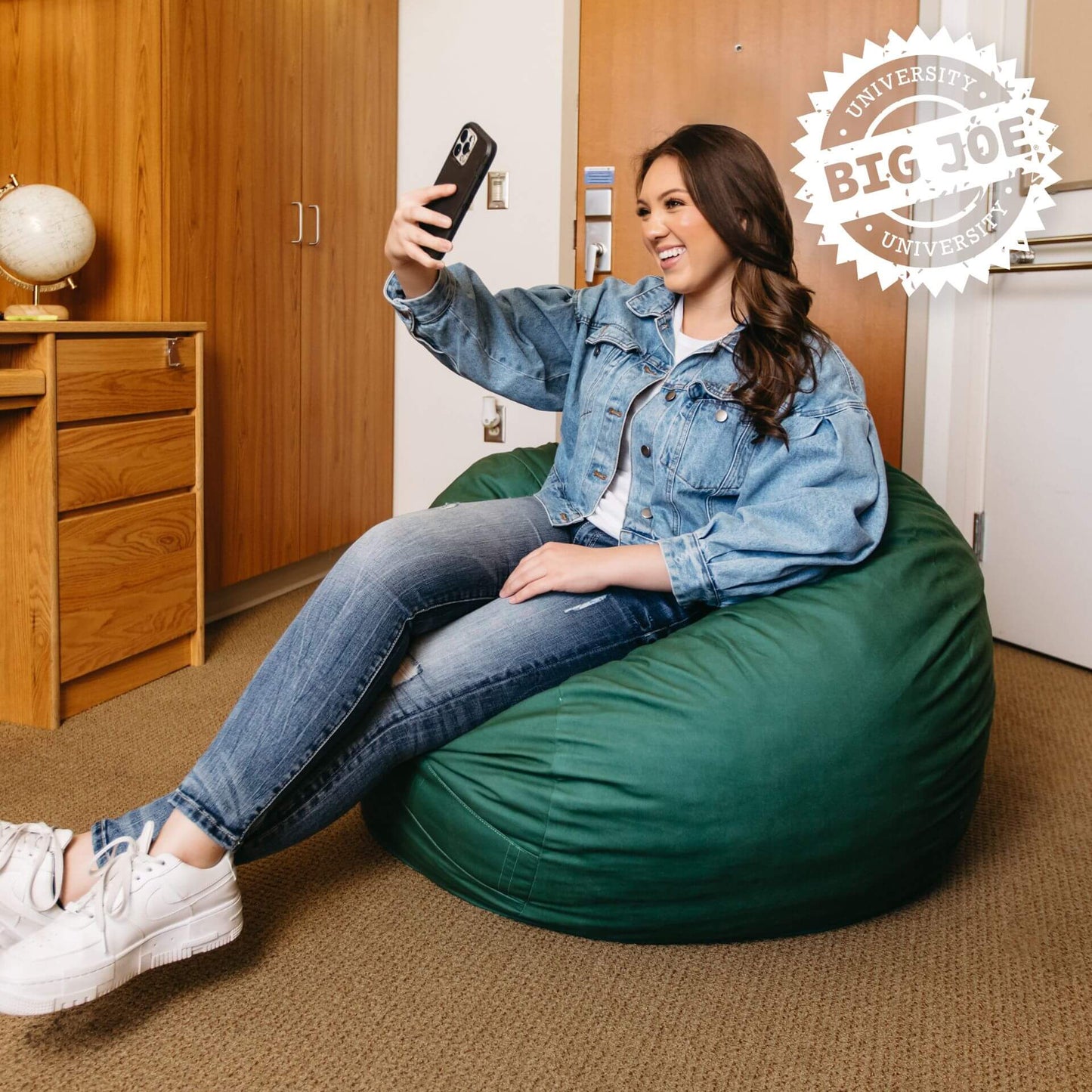 Fuf® 4Ft Foam Bean Bag Chair