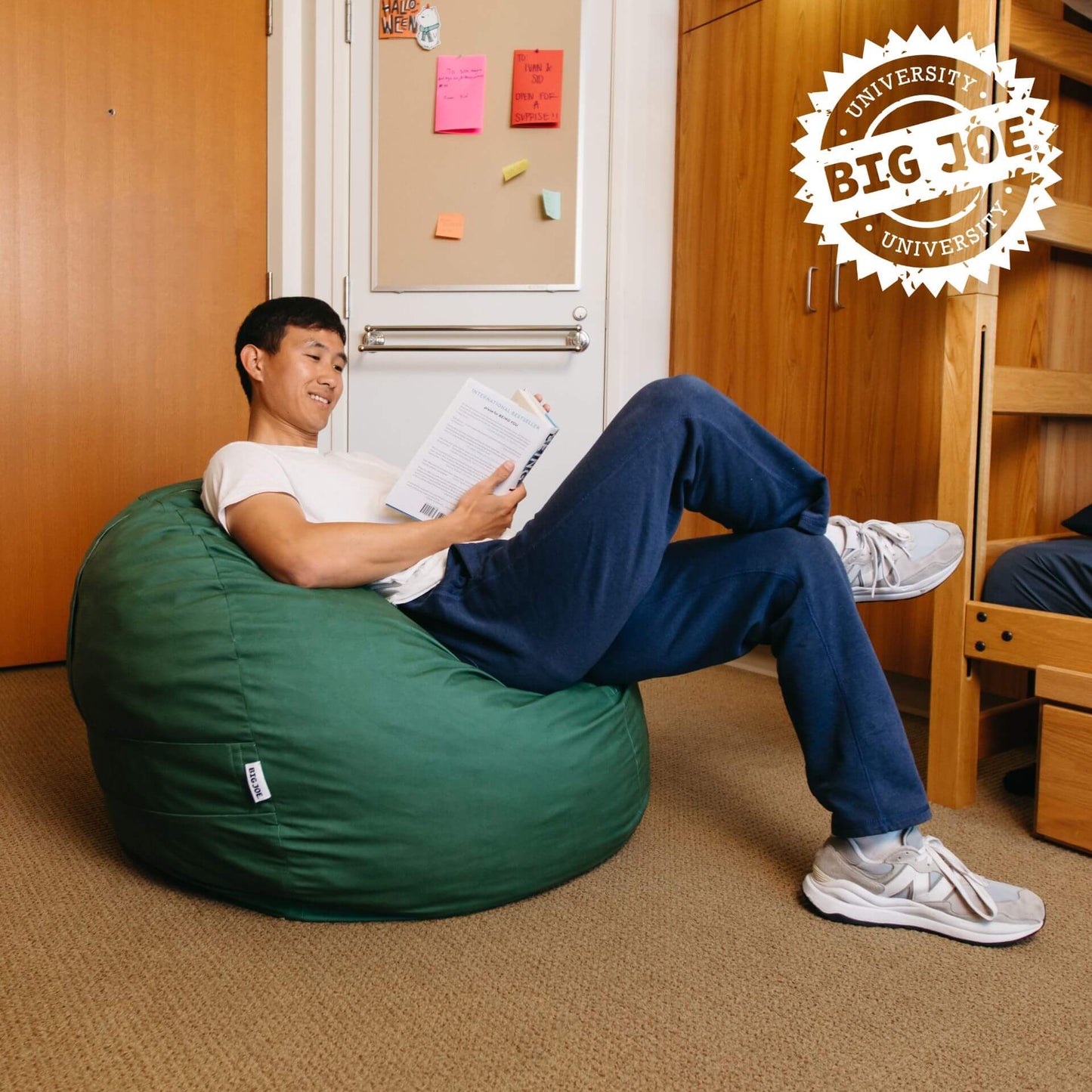 Fuf® 4Ft Foam Bean Bag Chair