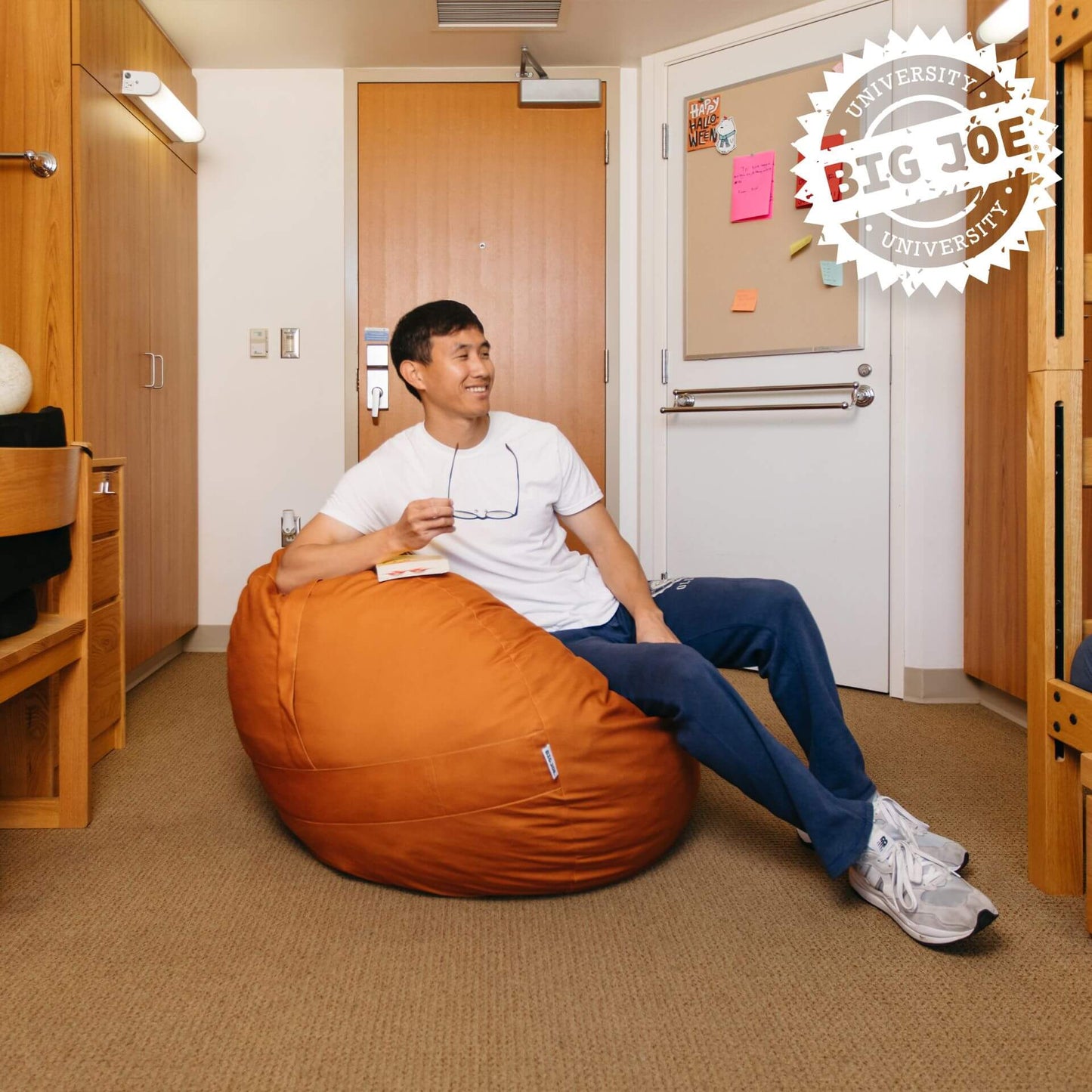 Fuf® 4Ft Foam Bean Bag Chair