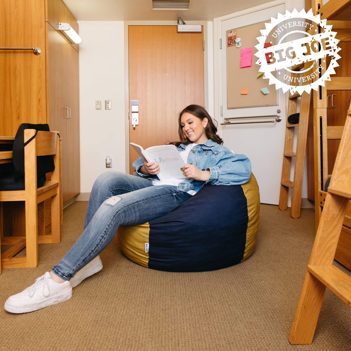 Fuf® 4Ft Foam Bean Bag Chair