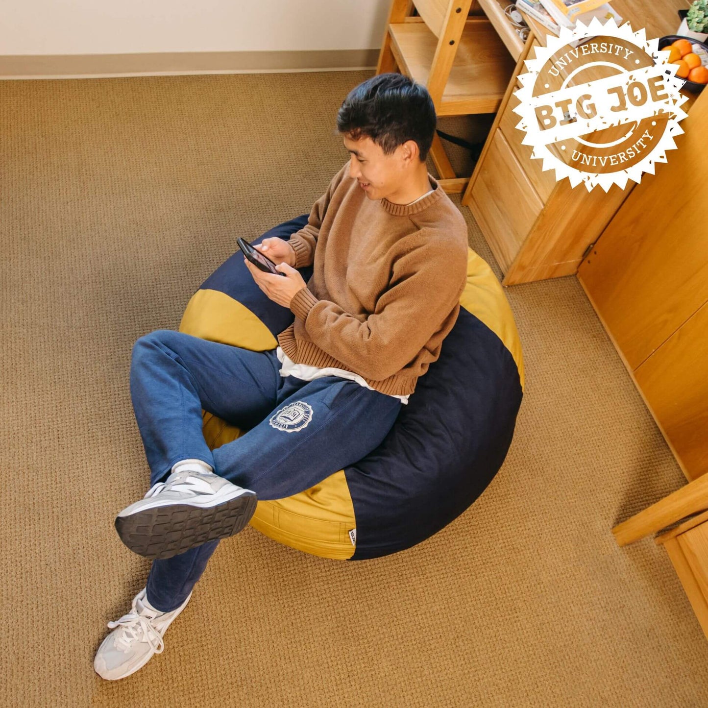 Fuf® 4Ft Foam Bean Bag Chair