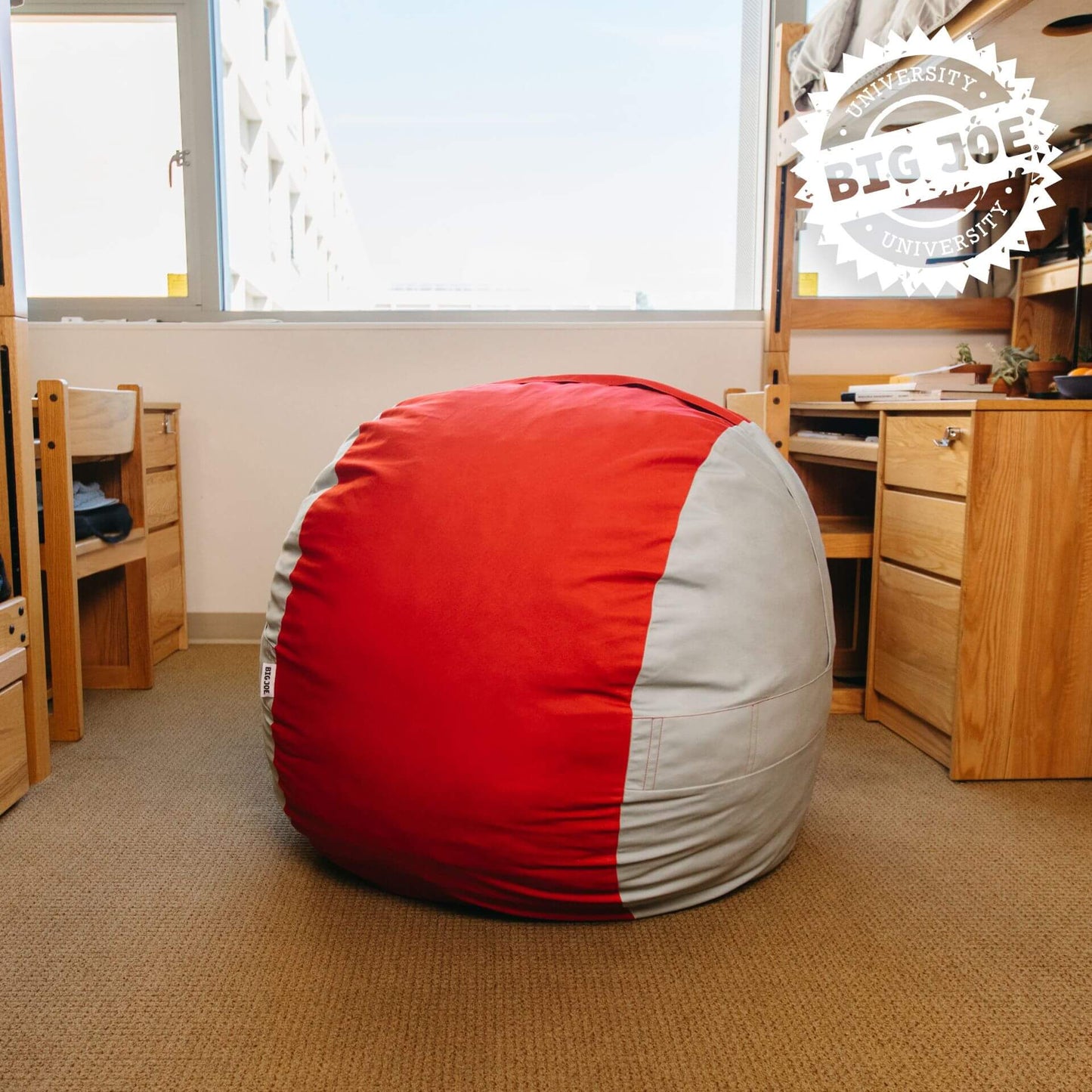 Fuf® 4Ft Foam Bean Bag Chair