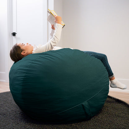 Fuf® 4Ft Foam Bean Bag Chair