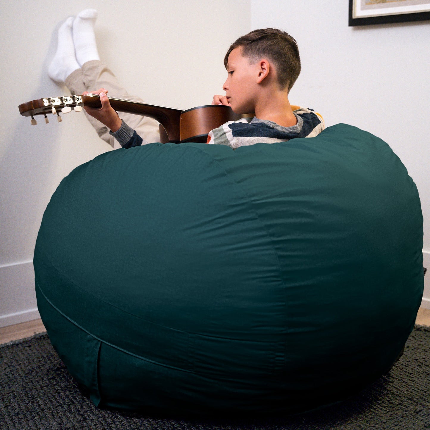 Fuf® 4Ft Foam Bean Bag Chair