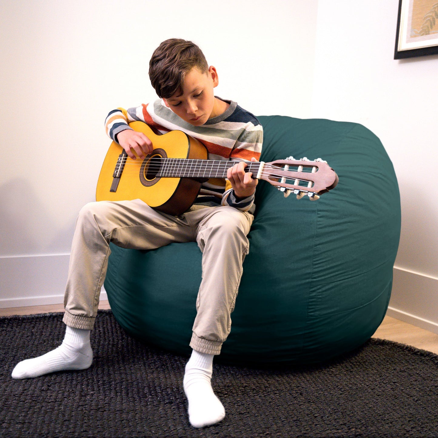 Fuf® 4Ft Foam Bean Bag Chair