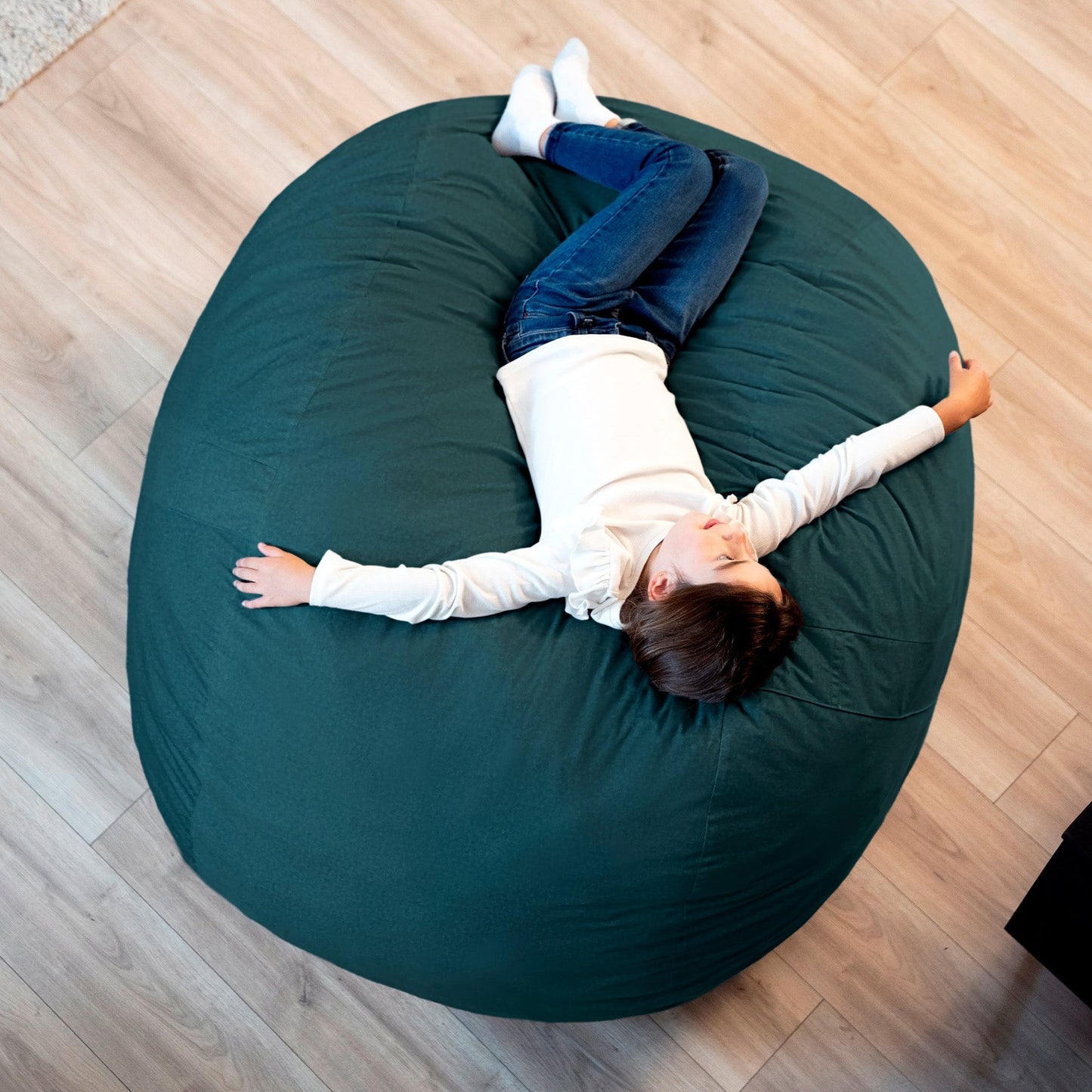 Fuf® 4Ft Foam Bean Bag Chair