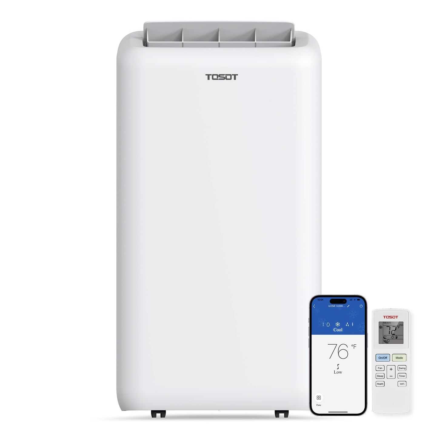 Aomi 14,000 BTU Heat Pump Portable Air Conditioner - WIFI Enabled