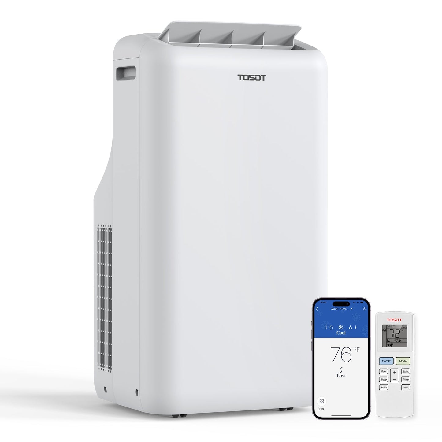 Aomi 14,000 BTU Heat Pump Portable Air Conditioner - WIFI Enabled