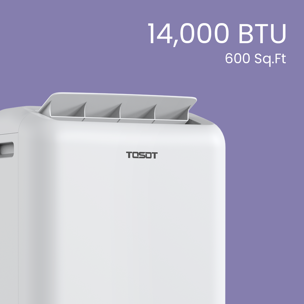 Aomi 14,000 BTU Heat Pump Portable Air Conditioner - WIFI Enabled