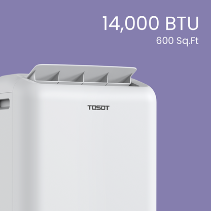 Aomi 14,000 BTU Heat Pump Portable Air Conditioner - WIFI Enabled