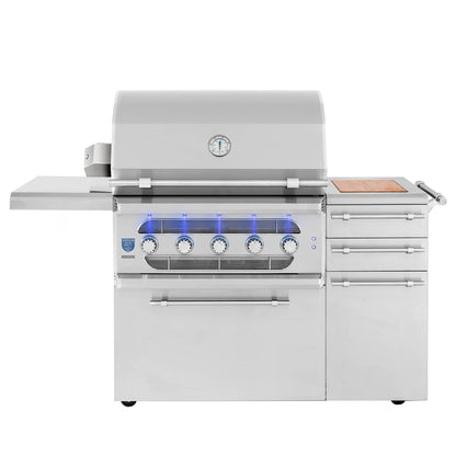 Muscle 36" Freestanding Hybrid Grill