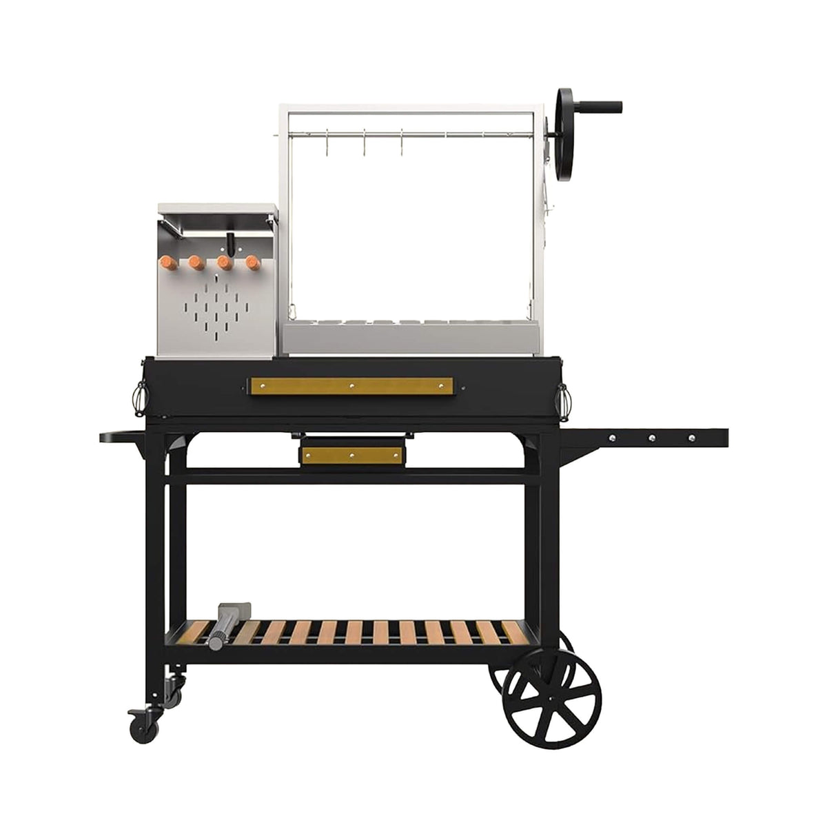5FT X 3FT Heavy-Duty Argentine Santa Maria All-In-One BBQ Grill with Brasero