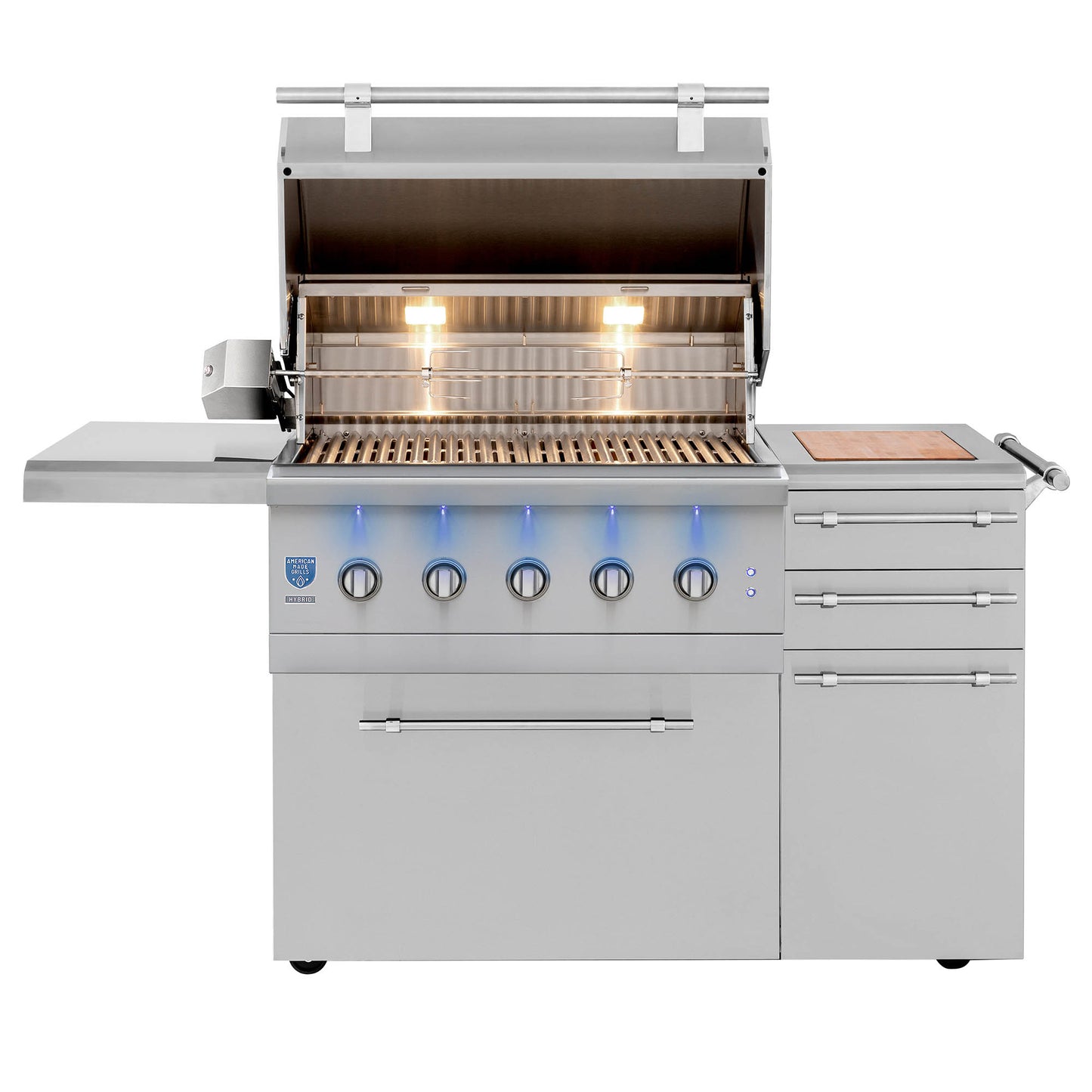 Encore 36" Freestanding Hybrid Grill