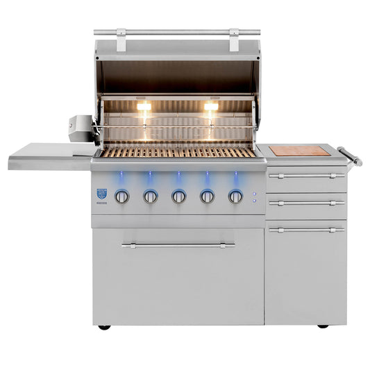 Encore 36" Freestanding Hybrid Grill