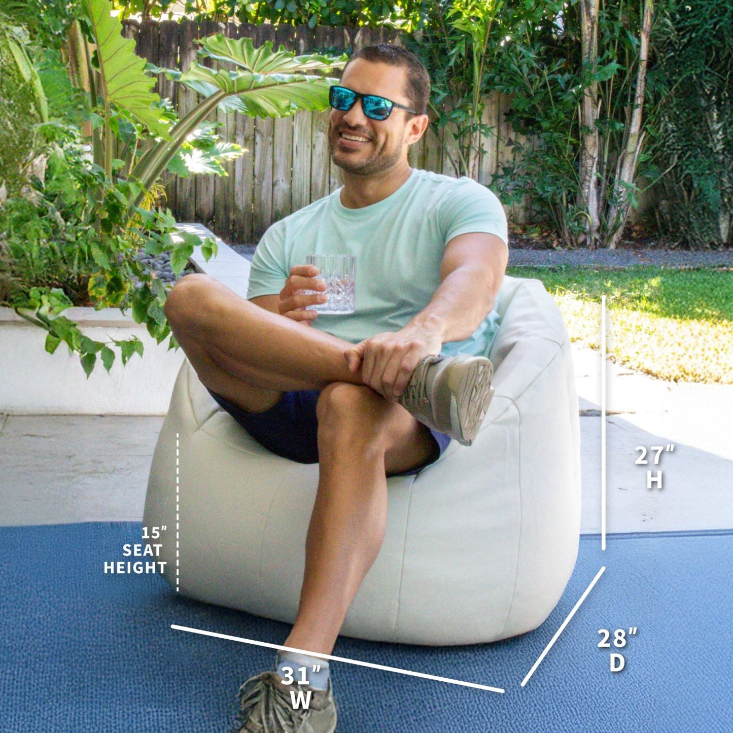 Milano™ Outdoor Bean Bag Chair