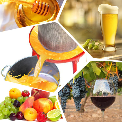 10-Gal Stainless Steel Hydraulic Fruit Wine Apple Press