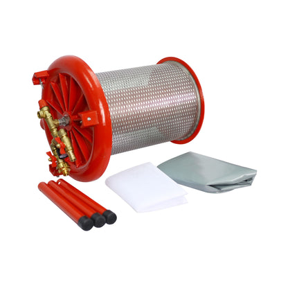 10-Gal Stainless Steel Hydraulic Fruit Wine Apple Press