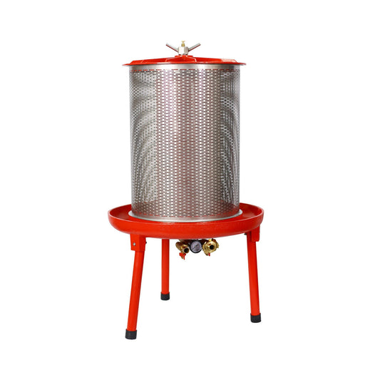 10-Gal Stainless Steel Hydraulic Fruit Wine Apple Press