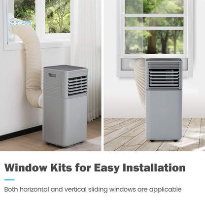10K BTU Portable Room Air Conditioner Unit with Dehumidifier and Fan Mode