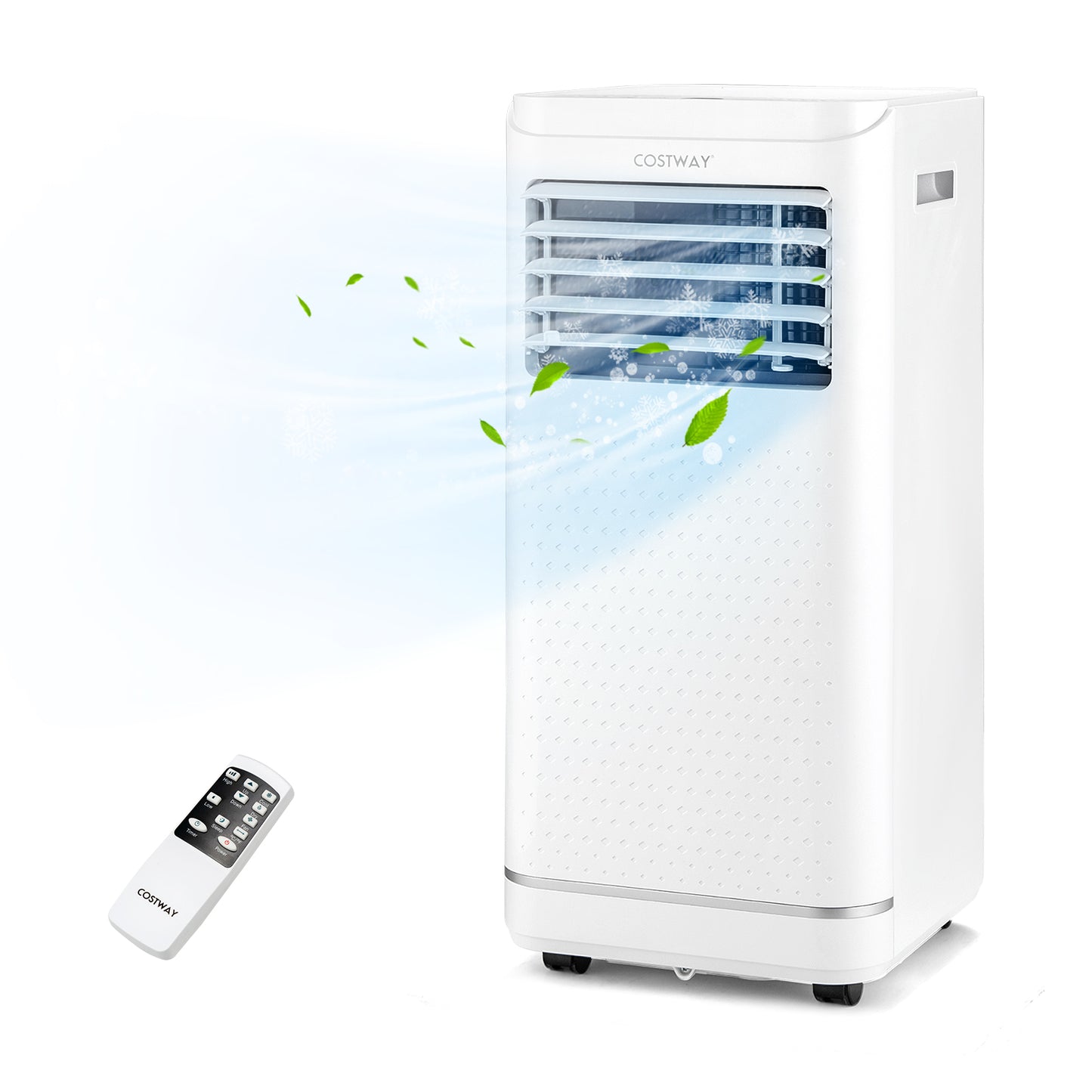 Portable Air Conditioner with Dehumidifier and Fan Mode