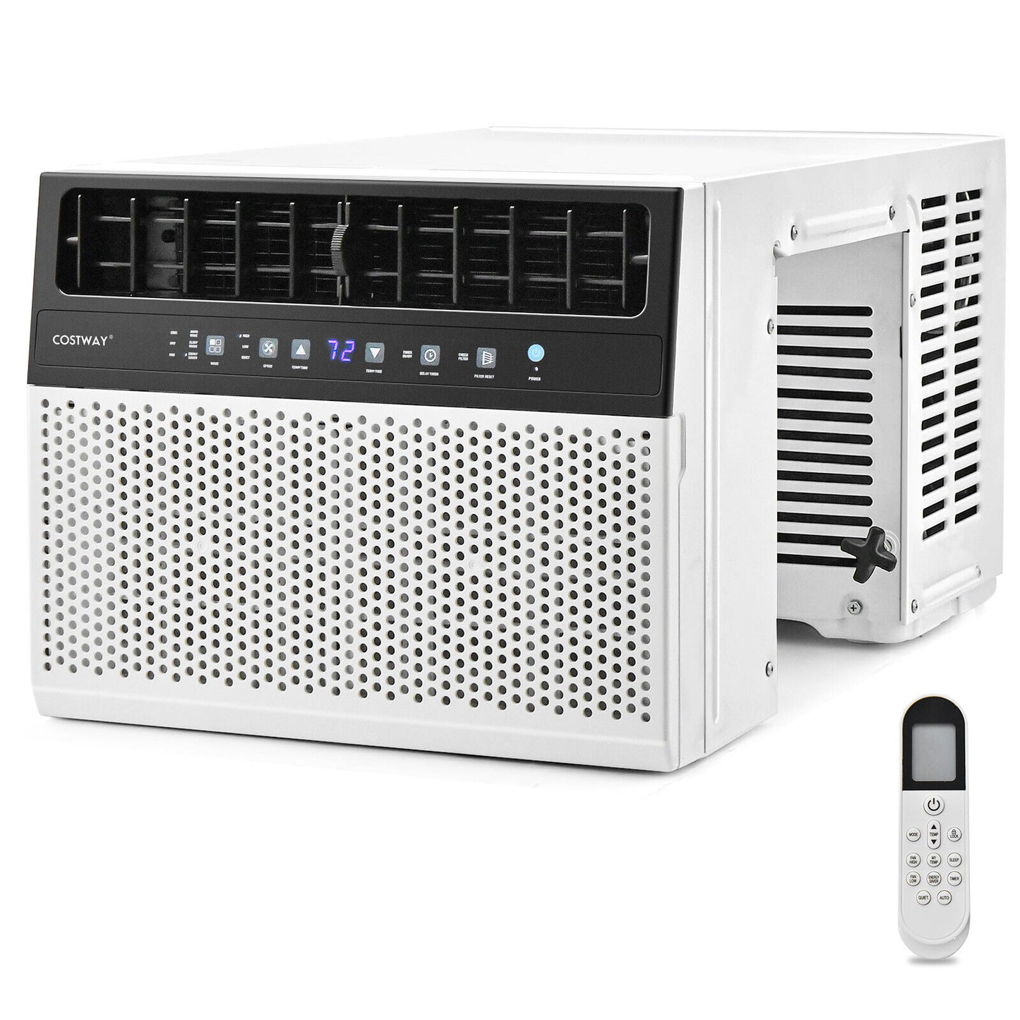Window Air Conditioner with Handy Remote and LED Control Panel 10000 BTU