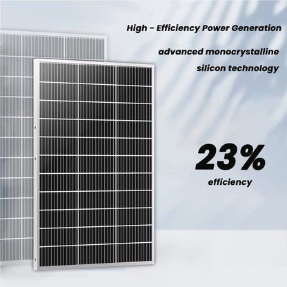 Nature's Generator Lithium 3600 Solar Generator and Transfer Switch