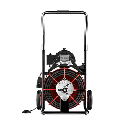 100FT x 3/8" Electric Sewer Drain Cleaner Snake Clog Machine with Cutter