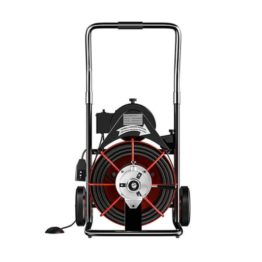 100FT x 3/8" Electric Sewer Drain Cleaner Snake Clog Machine with Cutter