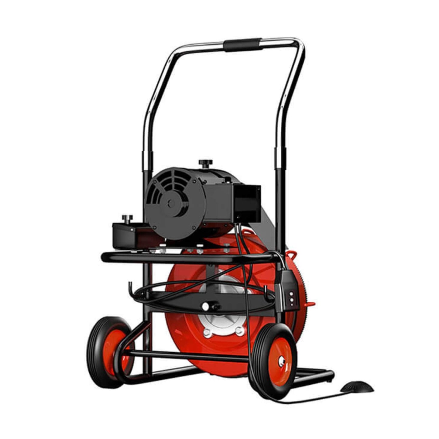 100FT x 3/8" Electric Sewer Drain Cleaner Snake Clog Machine with Cutter