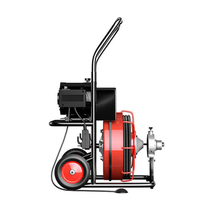 100FT x 3/8" Electric Sewer Drain Cleaner Snake Clog Machine with Cutter