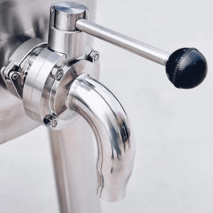 Heavy Duty Stainless Steel Commercial Milk And Ice Cream Mix Pasteurizer Machine [Without Plug]