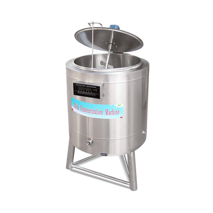 Heavy Duty Stainless Steel Commercial Milk And Ice Cream Mix Pasteurizer Machine [Without Plug]