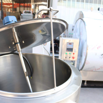Heavy Duty Stainless Steel Commercial Milk And Ice Cream Mix Pasteurizer Machine [Without Plug]