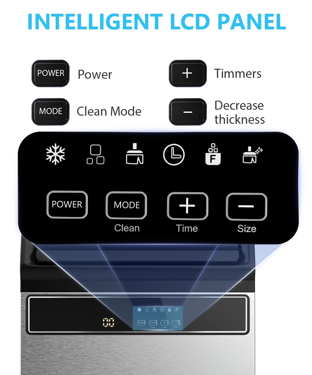 Freestanding Commercial Ice Maker - Z5845A - Multiple Sizes - 100LBS 200LBS 265LBS