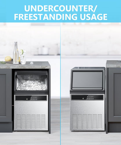 Freestanding Commercial Ice Maker - Z5845A - Multiple Sizes - 100LBS 200LBS 265LBS