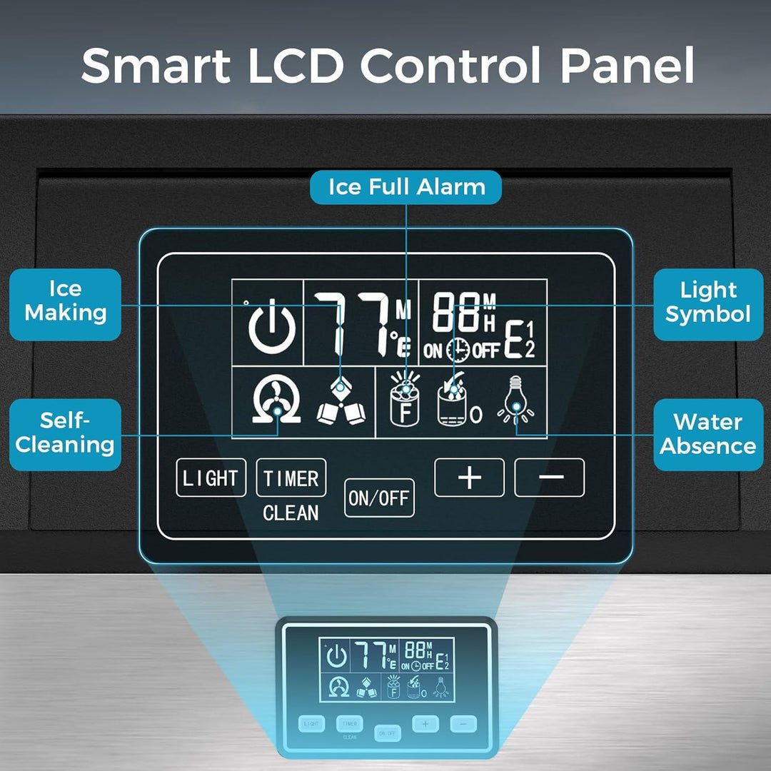 Freestanding Commercial Ice Maker - Z5845A - Multiple Sizes - 100LBS 200LBS 265LBS