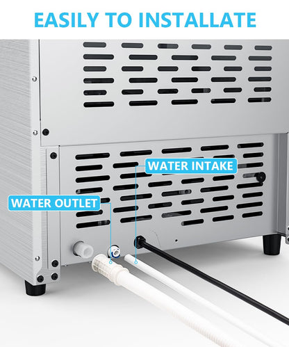 Freestanding Commercial Ice Maker - Z5845A - Multiple Sizes - 100LBS 200LBS 265LBS