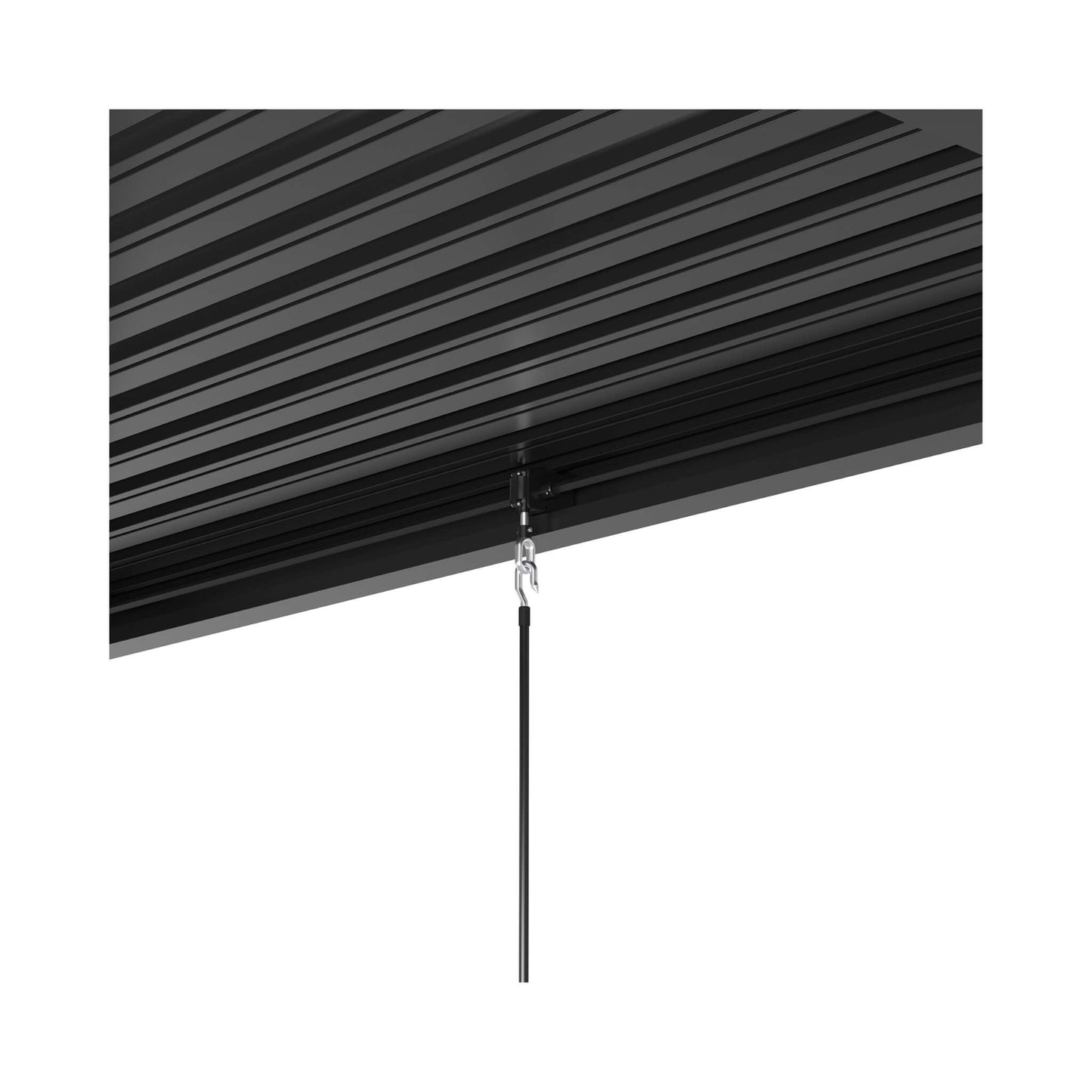 10' x 19' Alora Modern Durable All-Weather Outdoor Pergola With Aluminum Frame And Steel Louvers