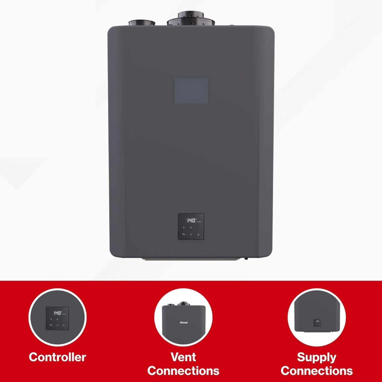 RN 11.0 GPM Outdoor Commercial High-Efficiency Tankless Water Heater